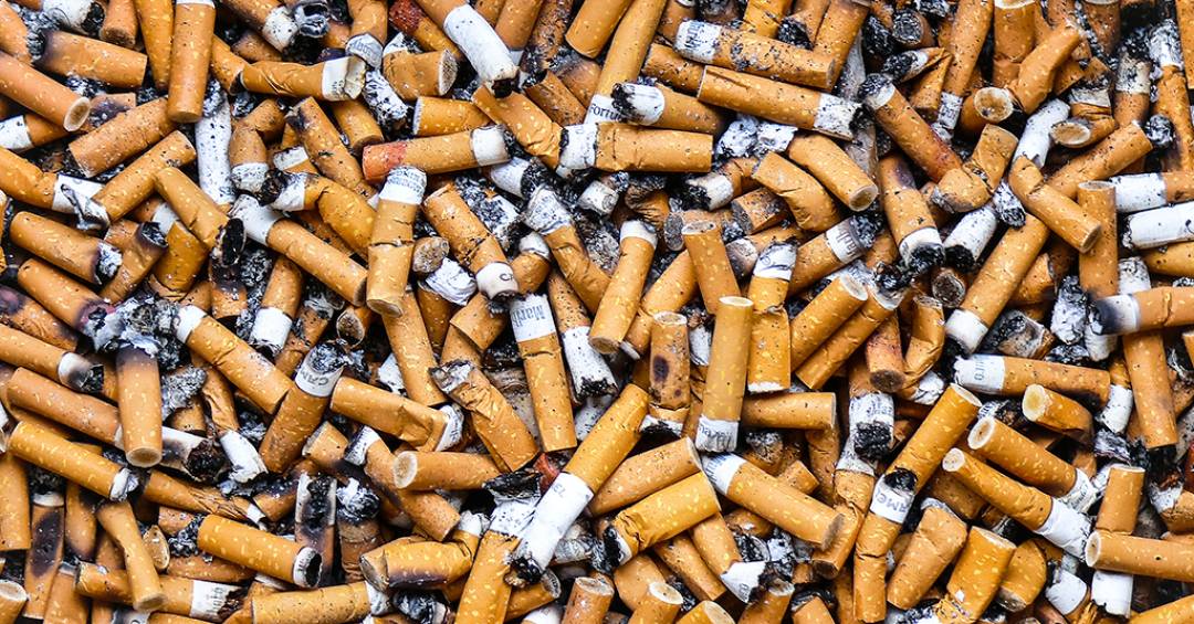 Bitucas de cigarro são o lixo mais comum do planeta, com 4,5 trilhões de unidades descartadas por ano
