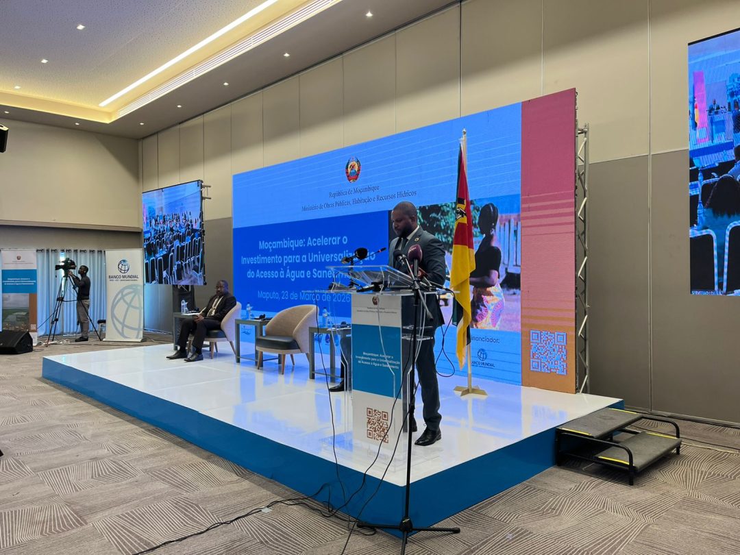 Ministro das Obras Públicas, reconhece insuficiência no abastecimento de água no país