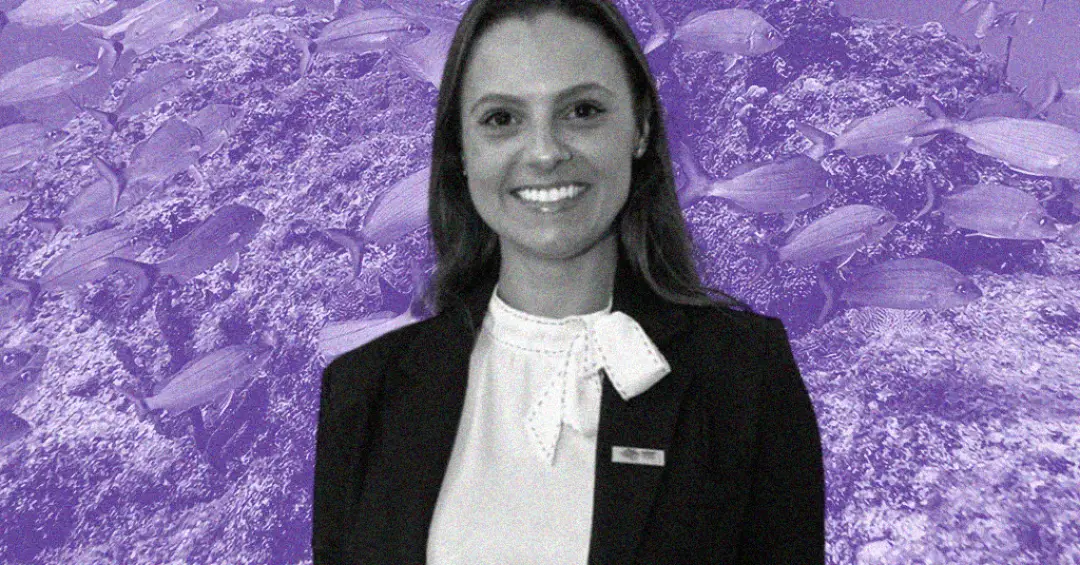 Ana Paula Zapelini adaptou um cafeteira para detectar contaminantes no pescado