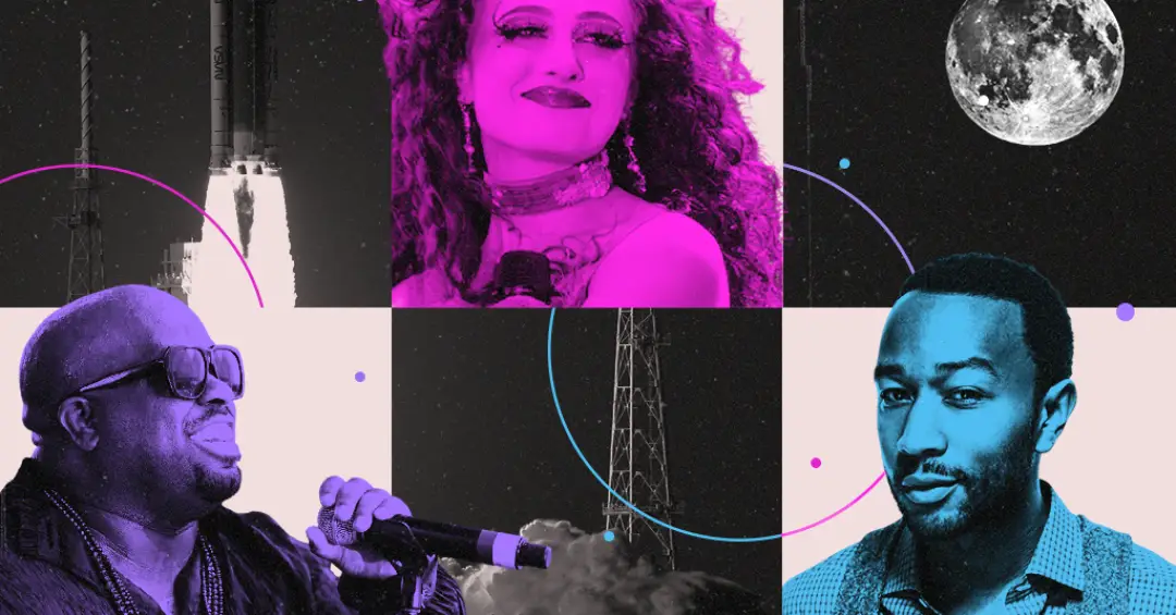 Quais as músicas usadas para acordar os astronautas da Artemis II?