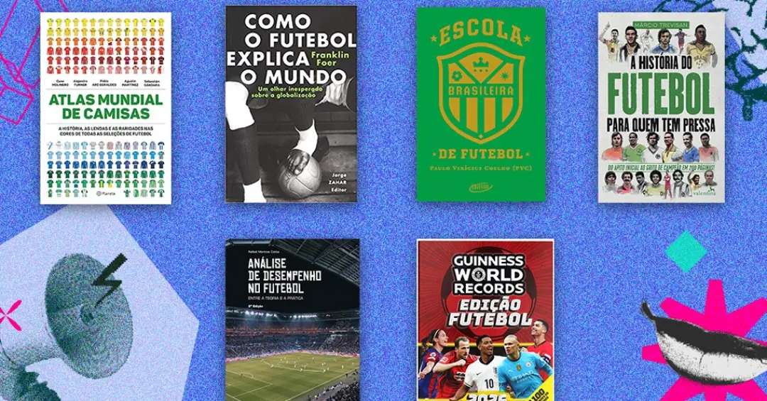 6 livros sobre futebol para entrar no clima da Copa da Mundo
