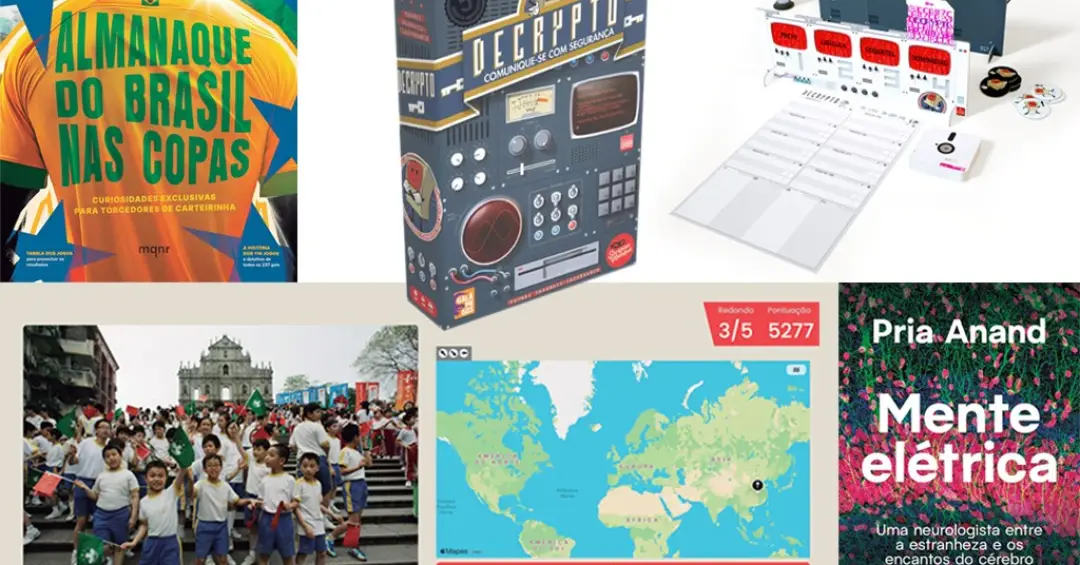 Playlist: 5 coisas para ler e jogar em maio de 2026