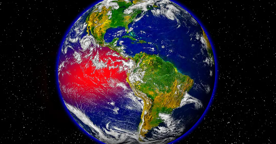 Eventos de El Niño ficaram quase 40% mais intensos nos últimos 40 anos, revela estudo