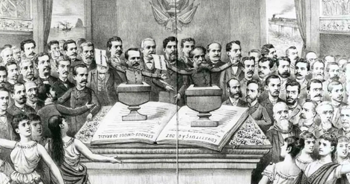 Como foi a primeira eleição presidencial do Brasil, em 1891?