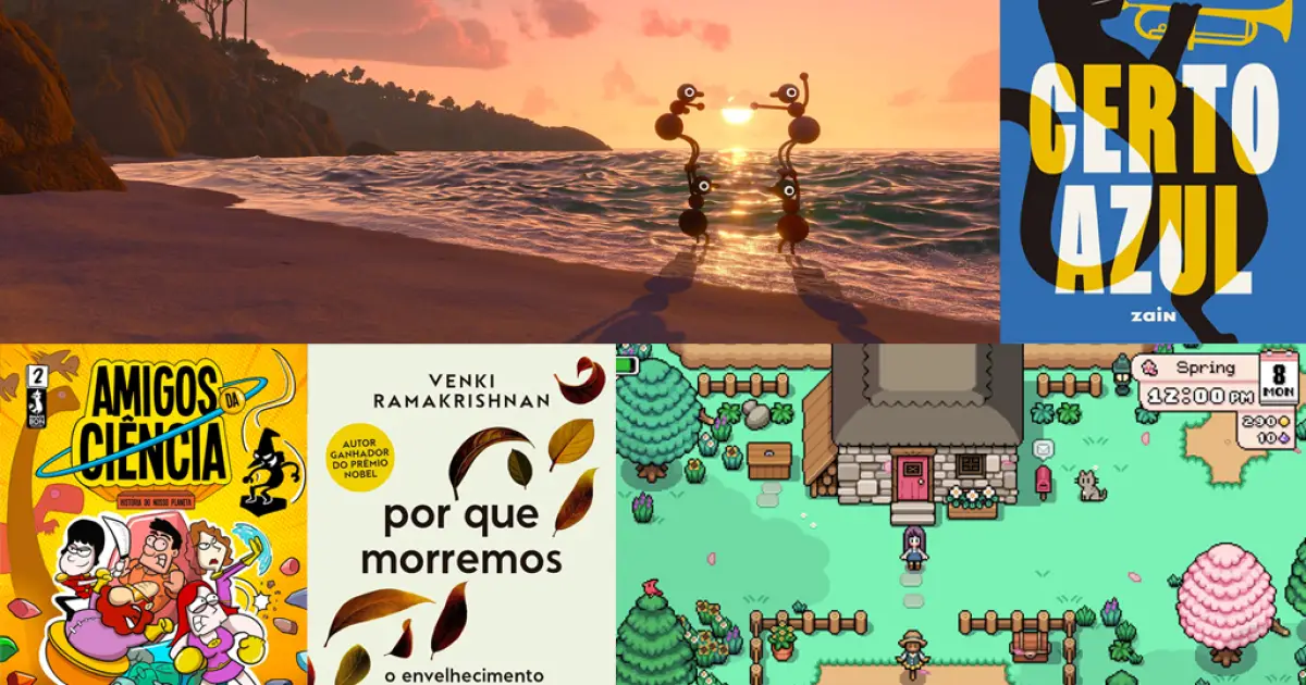 Playlist: 5 coisas para ler e jogar em setembro de 2026